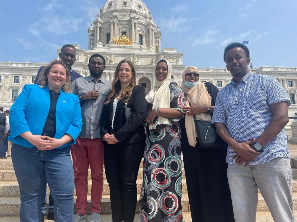 Community advocates at the capitol